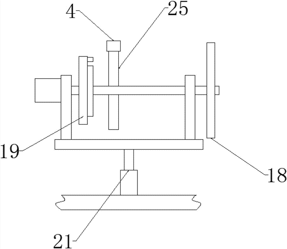 Equal-distance and efficient hole drilling device for building wood