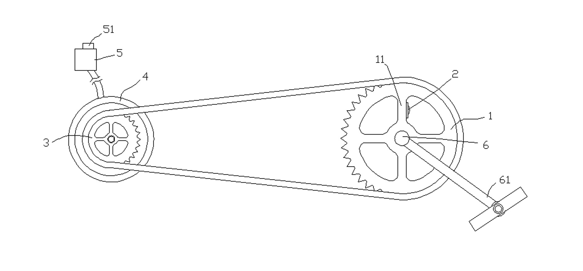 Power device capable of receiving torsion by wireless sensor