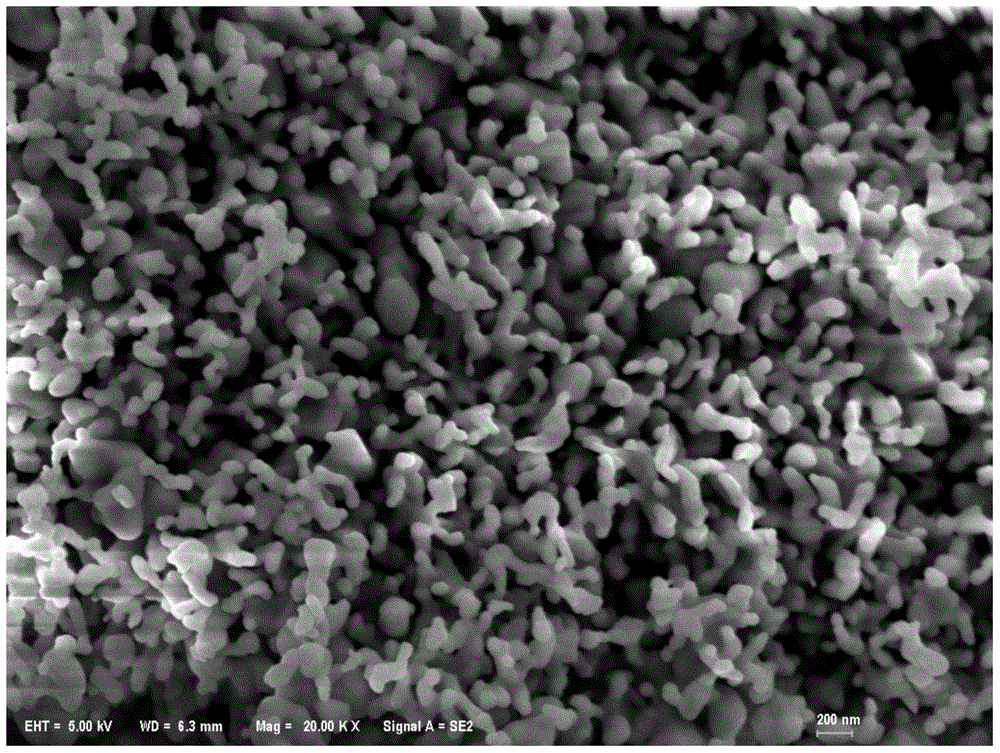 A kind of preparation method of mesoporous β-tricalcium phosphate powder