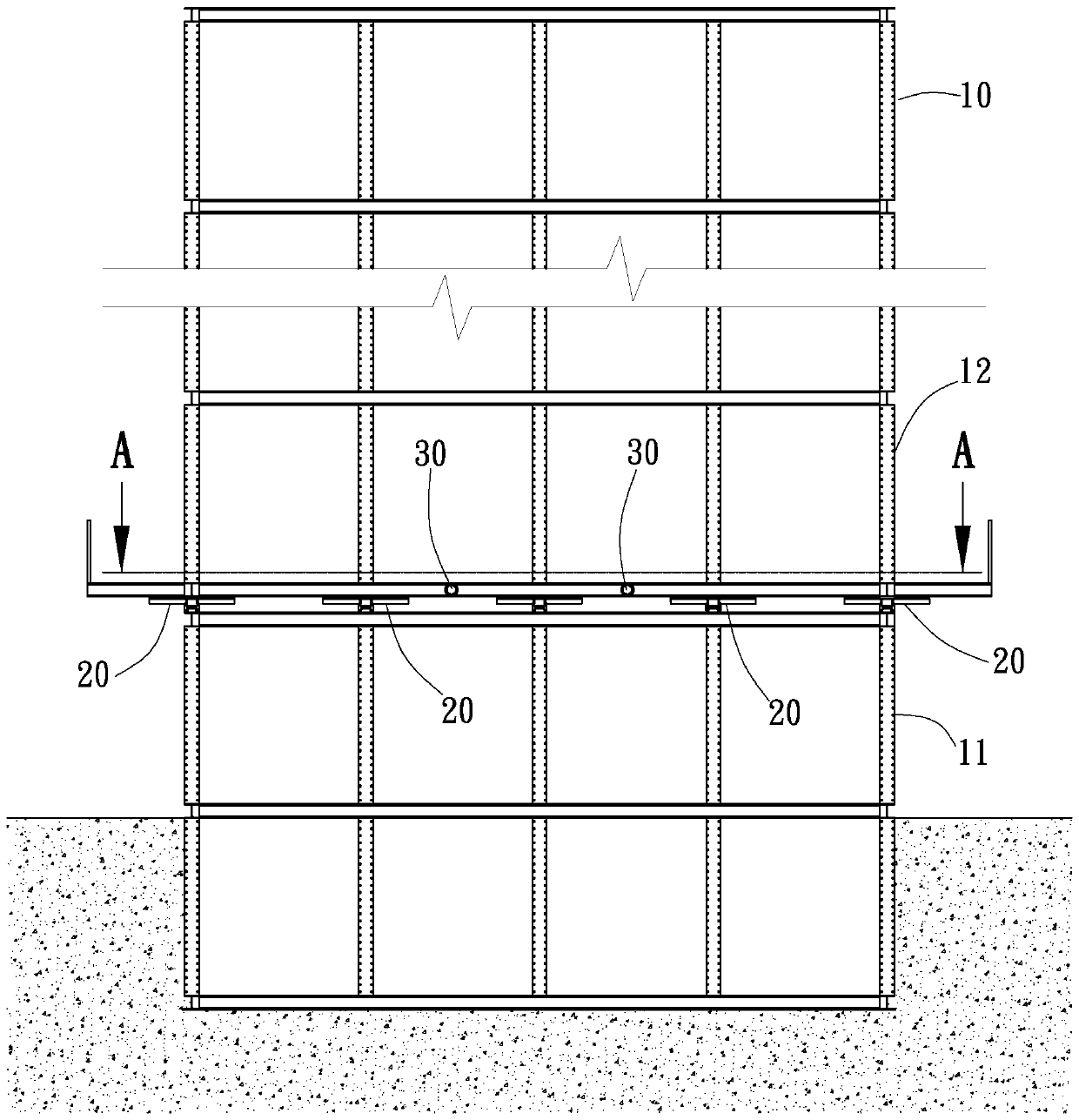 Earthquake-free structure for building