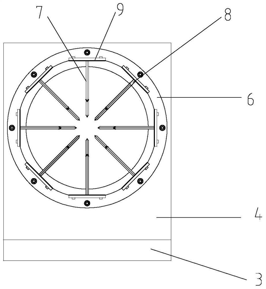 A device for cutting bamboo strips