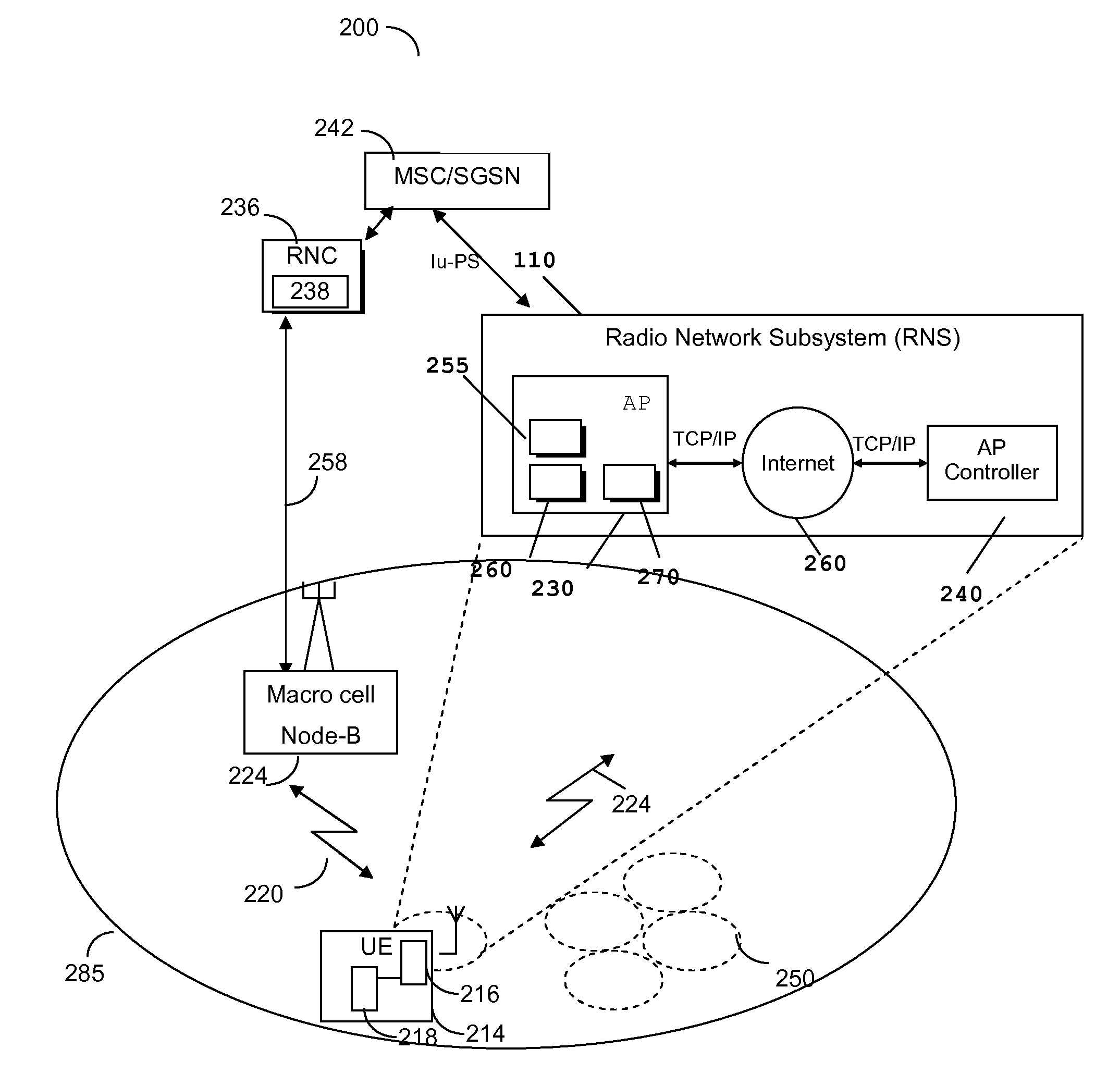 Network element, wireless communication unit and method for employing measurement reports