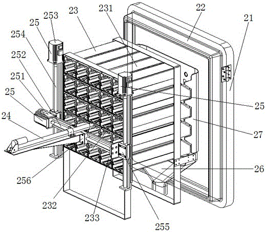 An automatic breakfast vending storage and delivery device and refrigerated delivery method