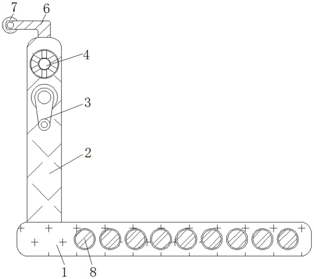 Community treadmill brake mechanism based on energy conservation and environmental protection