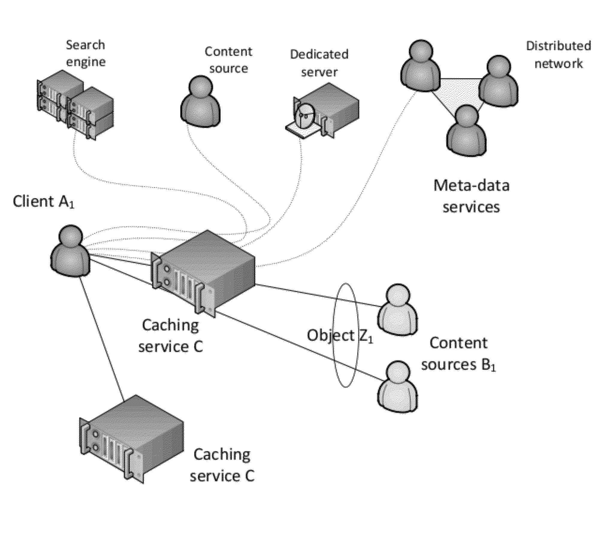 Methods and systems for caching data communications over computer networks