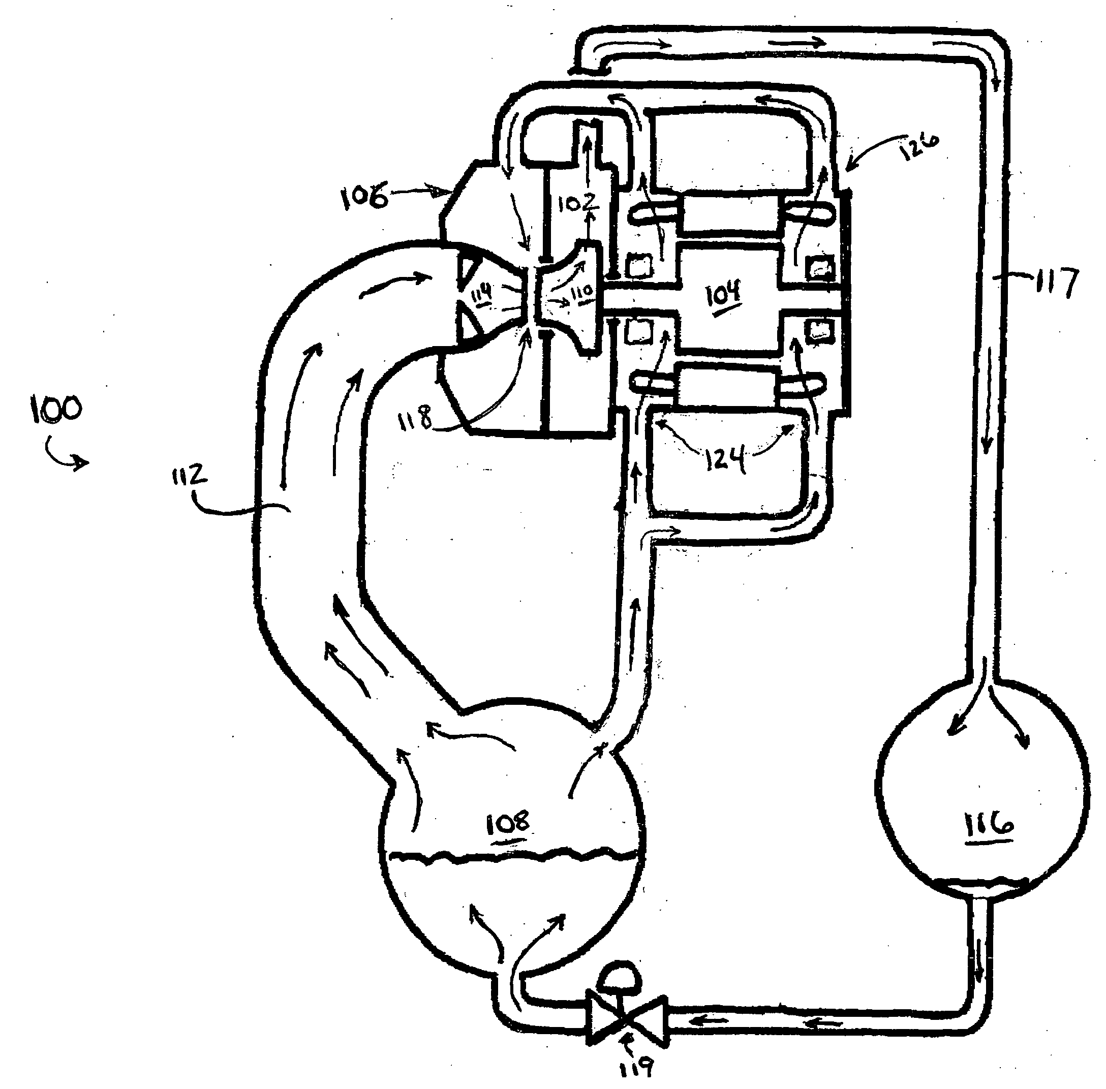 System and method for cooling a compressor motor