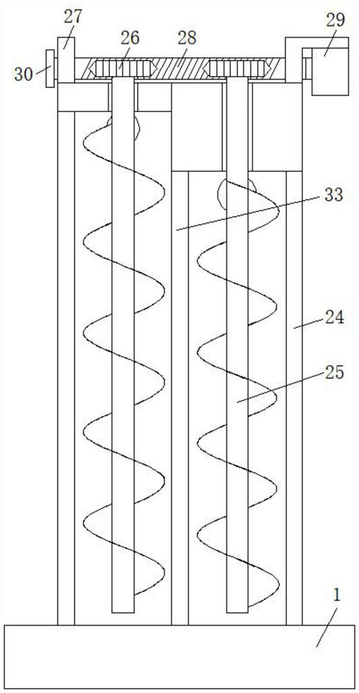 Grinding device for snakegourd seed processing