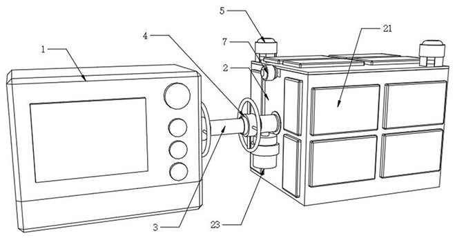 Waste heat recovery system based on gas generator set