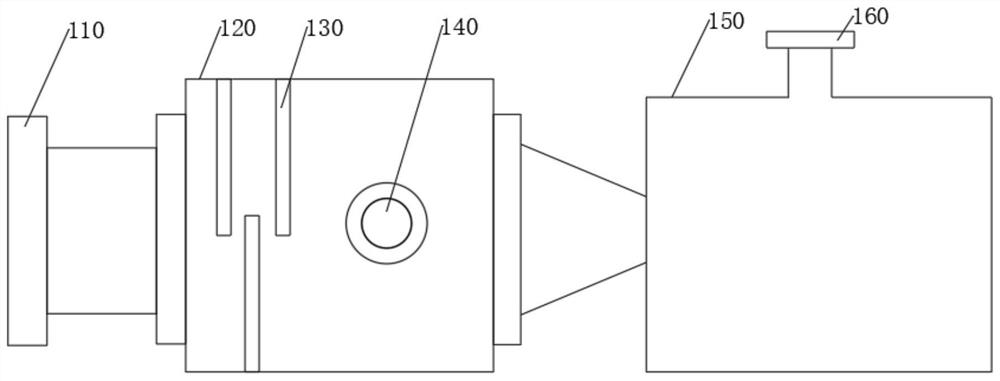 A vehicle exhaust gas monitoring device