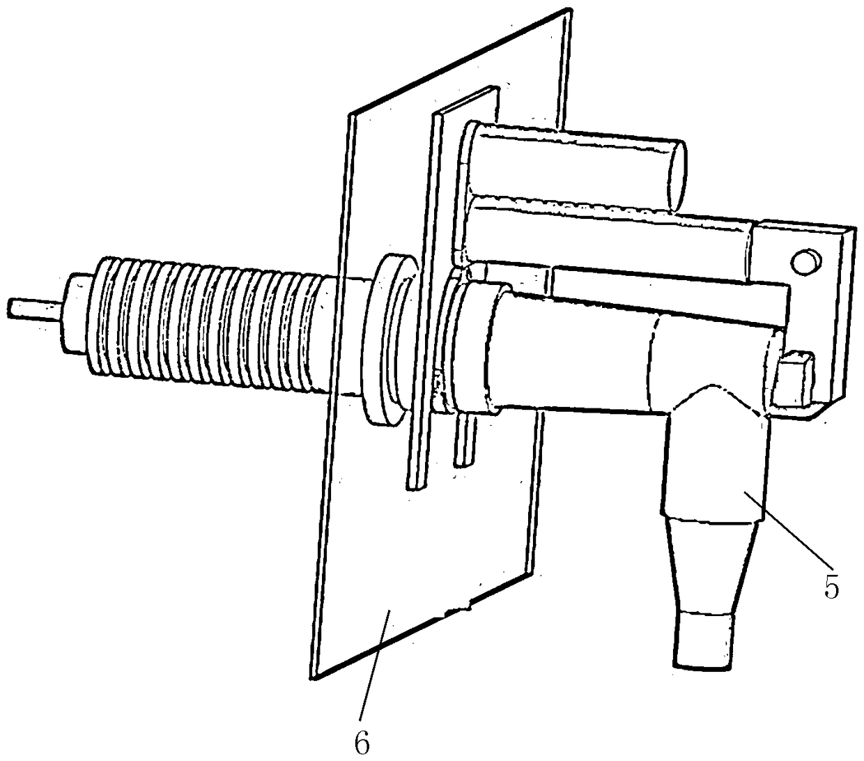 Cable elbow head extraction tool