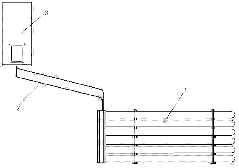 Split-type solar water heater