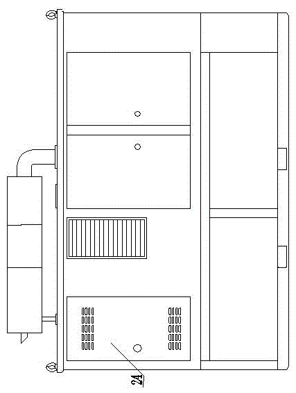 Low-noise oil-electric hybrid power supply and its implementation method