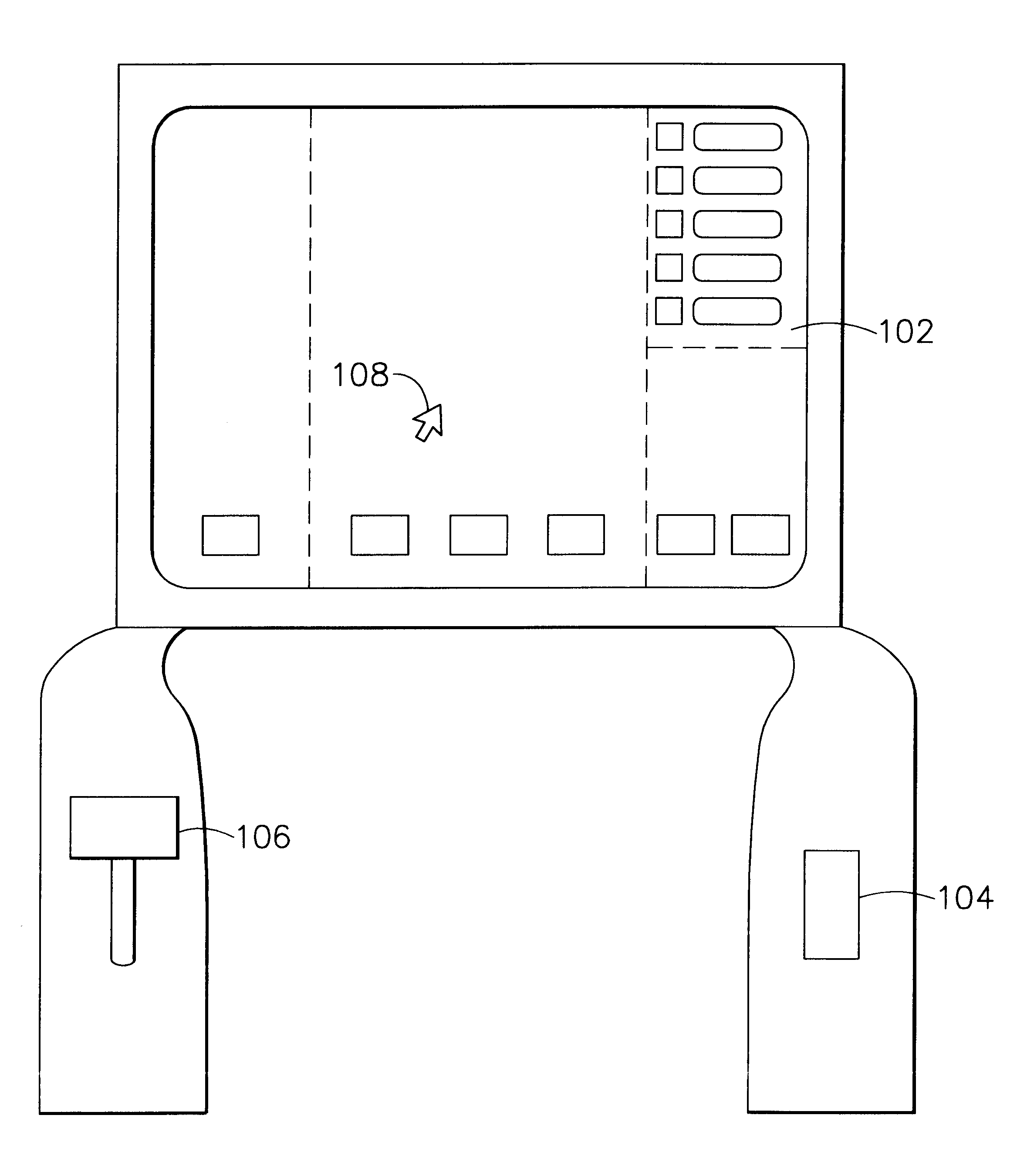 Cursor control system with tactile feedback