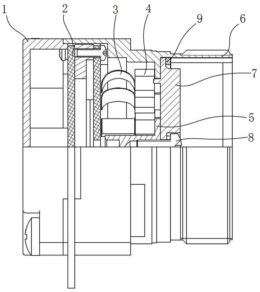 Active optical cable connector and active optical cable connector assembly