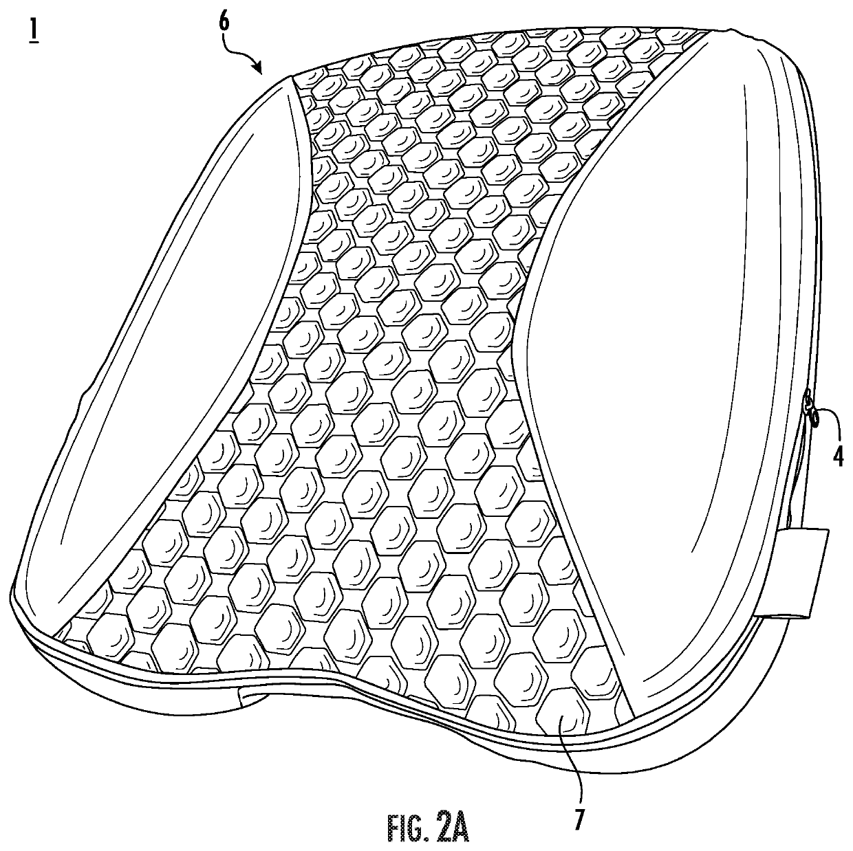 Dual-use support cushion