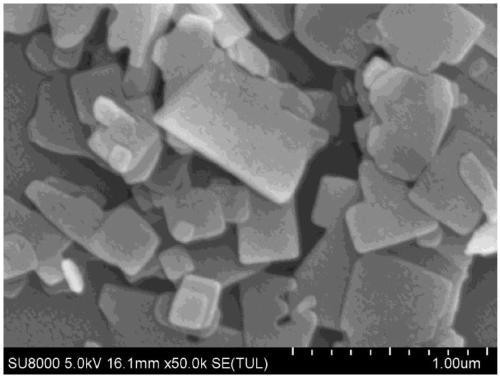Nanosheet-shape potassium ion battery cathode material, preparation method thereof and potassium ion battery