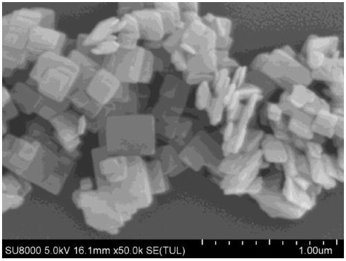 Nanosheet-shape potassium ion battery cathode material, preparation method thereof and potassium ion battery