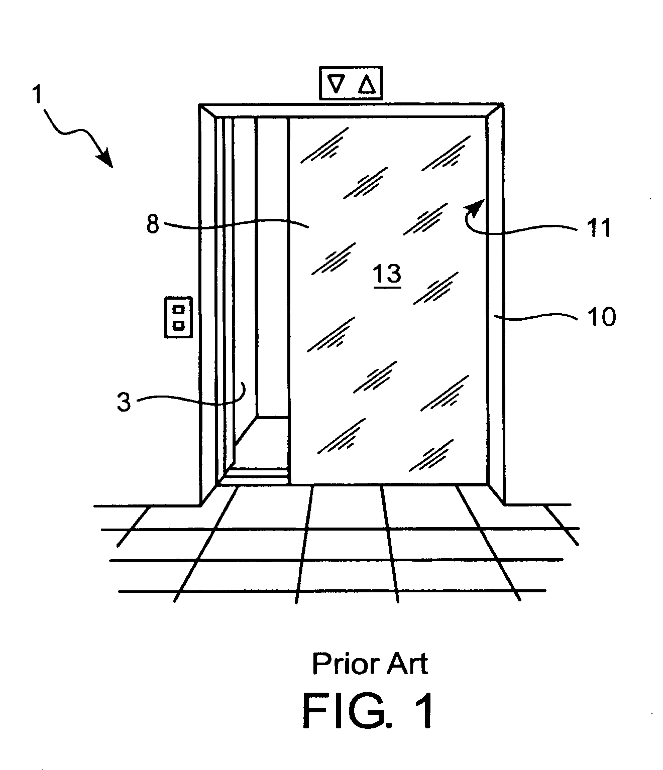 Safety device for pinching zone of elevator doors