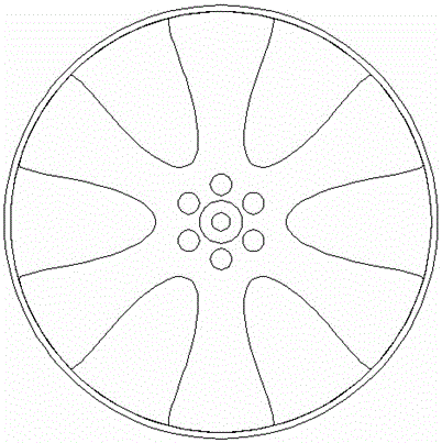 Wheel type permanent magnetic adsorption device