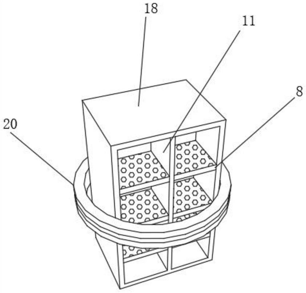 Computer science and technology electronic sample dustproof storage device