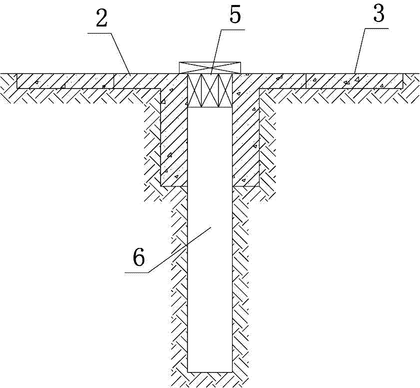 Super-deep underground continuous wall and construction method thereof