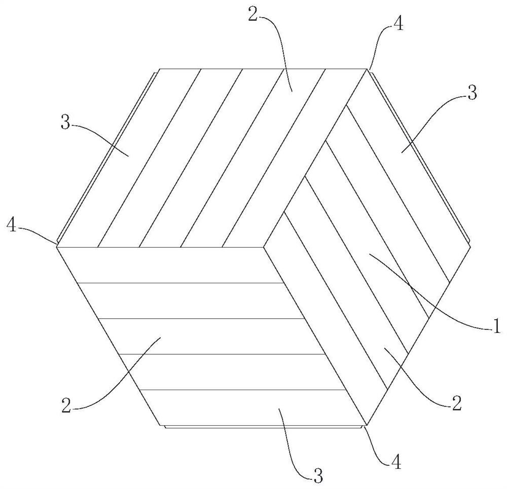 Spliced floor combination