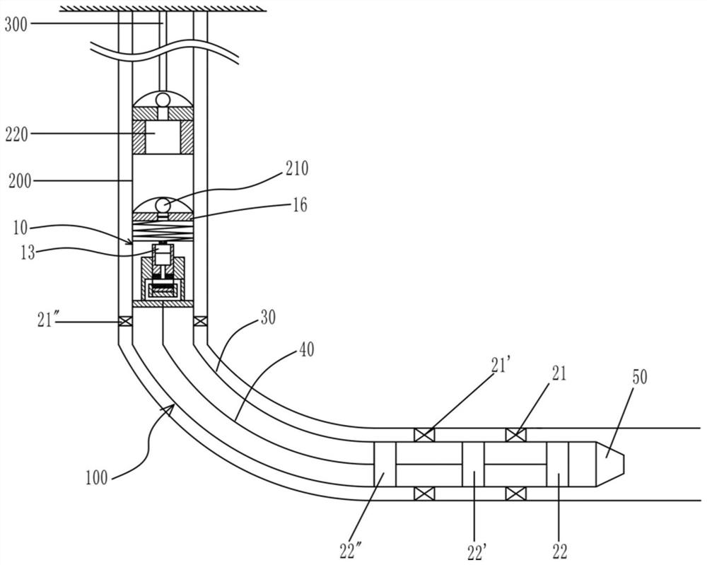 A pipe string and method for finding water plugging by separate production and measurement in casing completion horizontal well