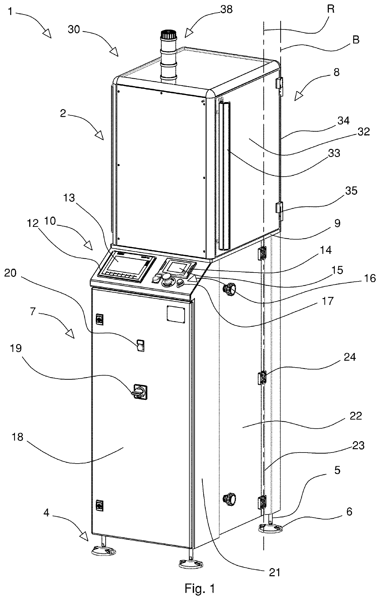 Measuring apparatus and method for capsules