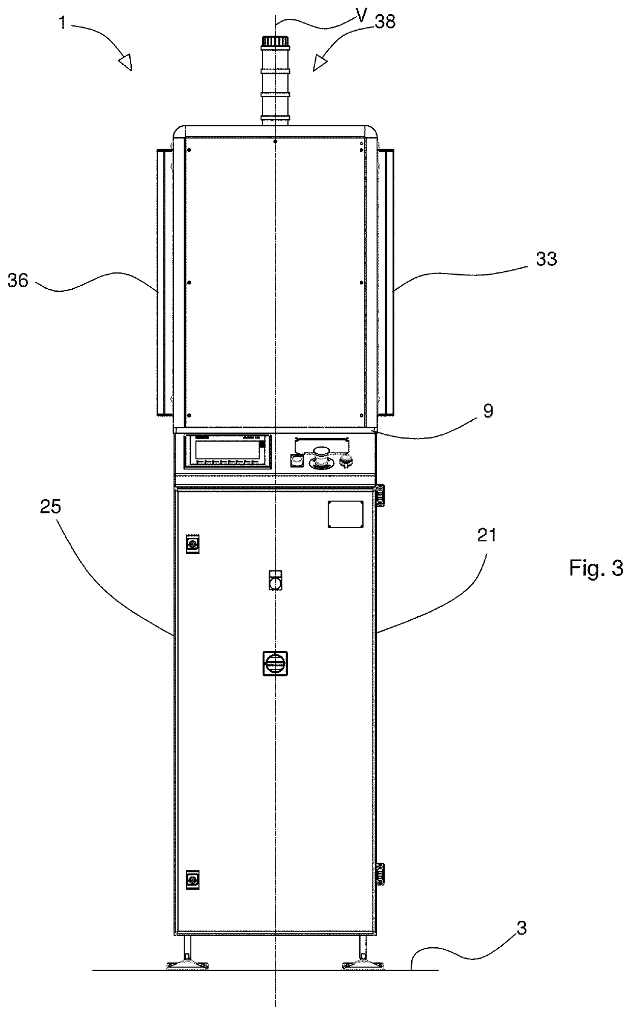 Measuring apparatus and method for capsules