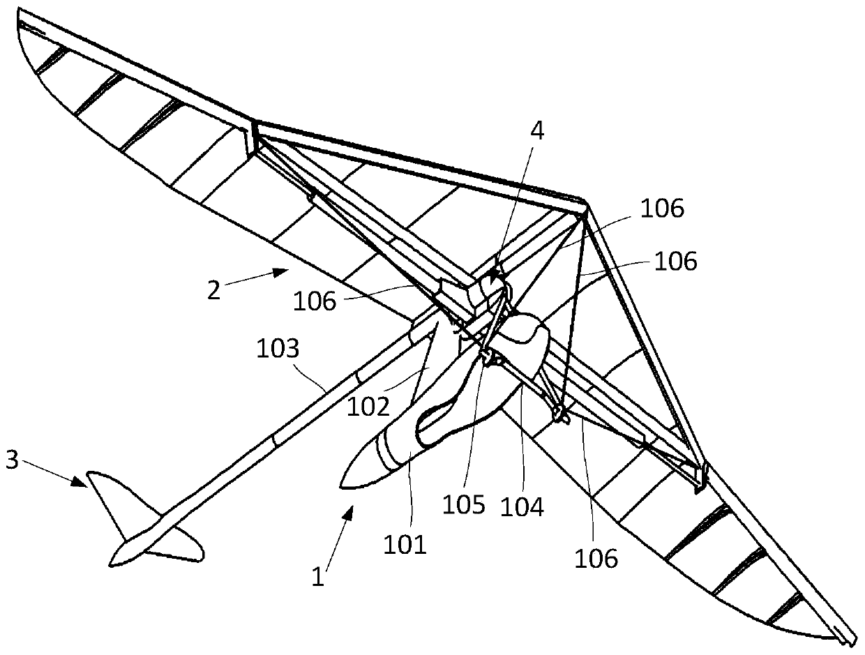 Fixed wing and flapping wing composite aircraft