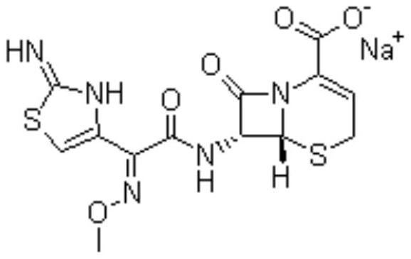 Method for synthesizing ceftizoxime acid by one-pot method