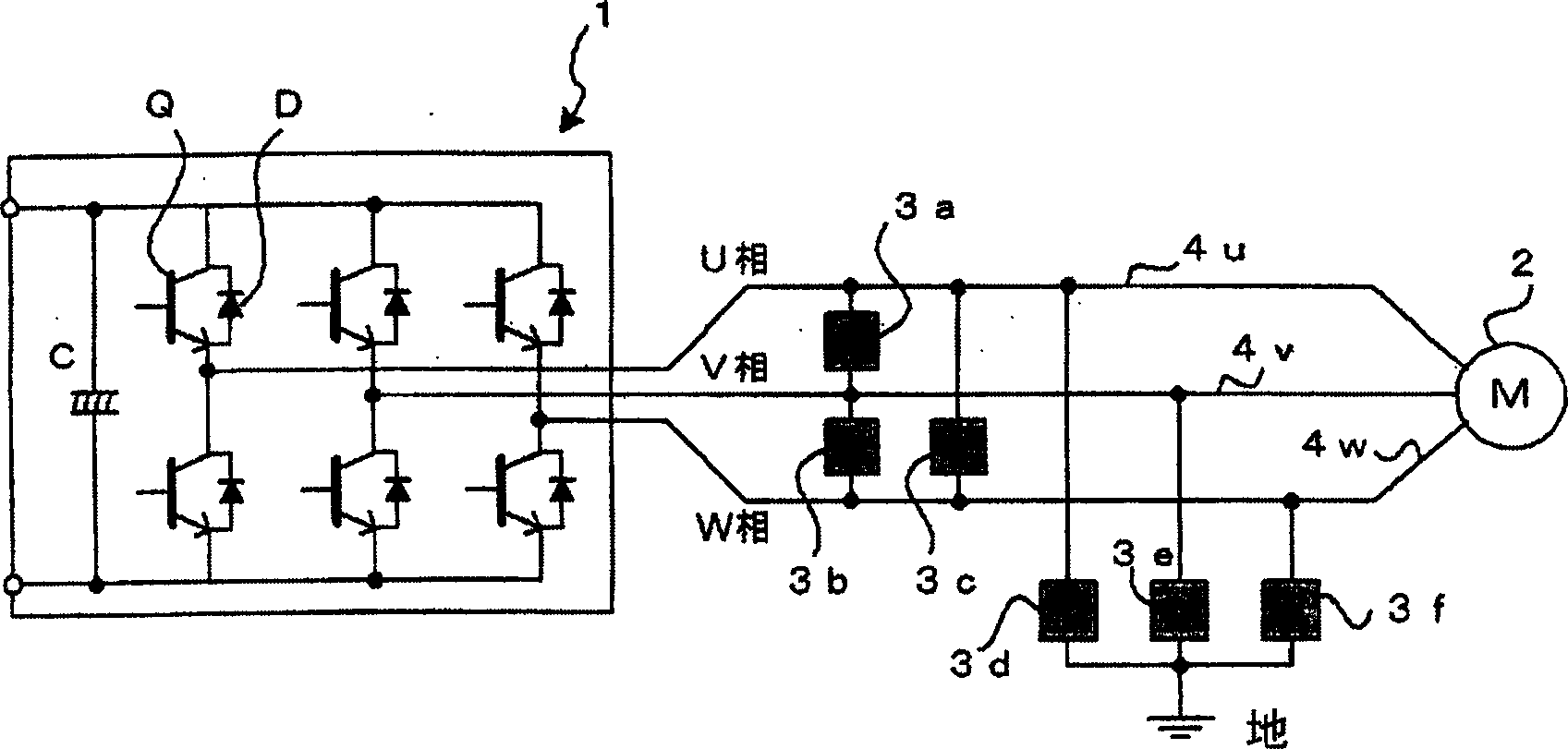 Surge voltage suppressor