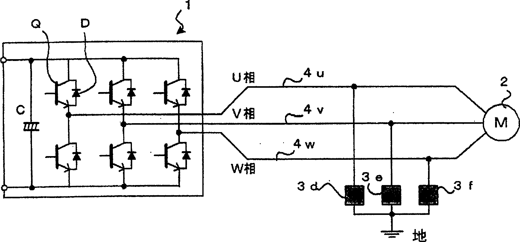 Surge voltage suppressor