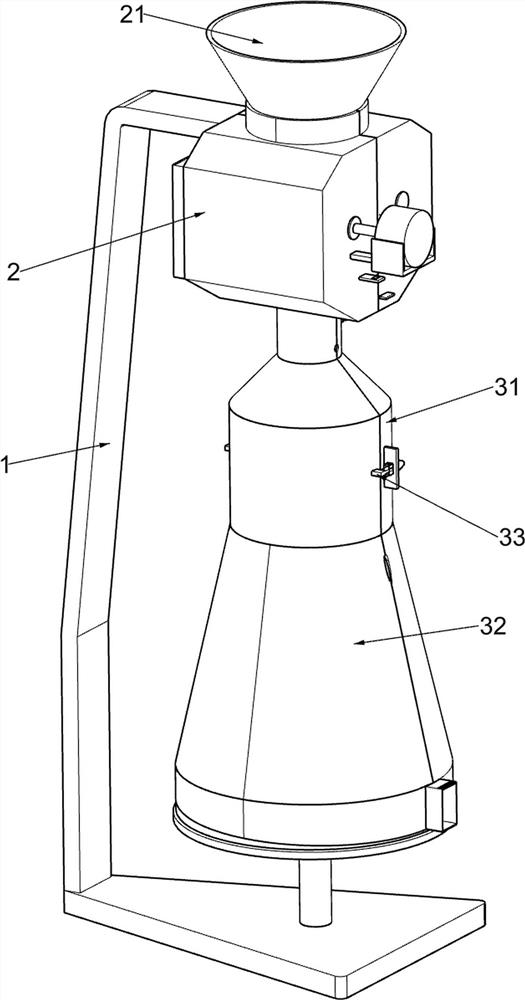 Kitchen waste compost fermentation tank capable of preventing odor from drifting away