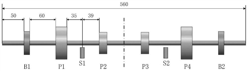 Unbalance parameter identification method suitable for polyhedral rotor