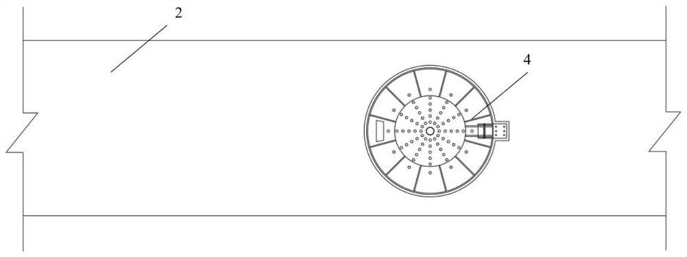 Well lid structure for reducing and avoiding vertical draining well blowout and response method thereof