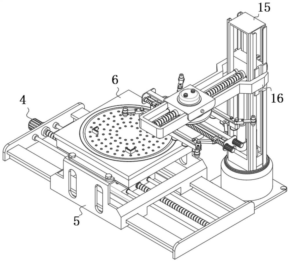 Pressure control attachment mechanism of automatic equipment