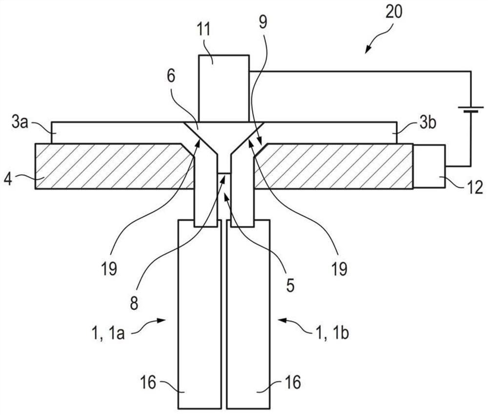 Method for electrical coupling of battery cells of battery module, and battery module