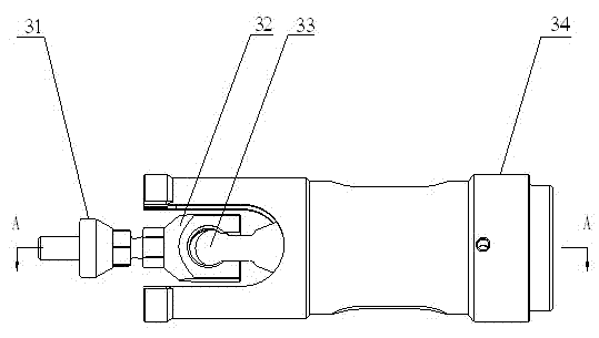 Equipment for dismounting and mounting axle of heavy machine