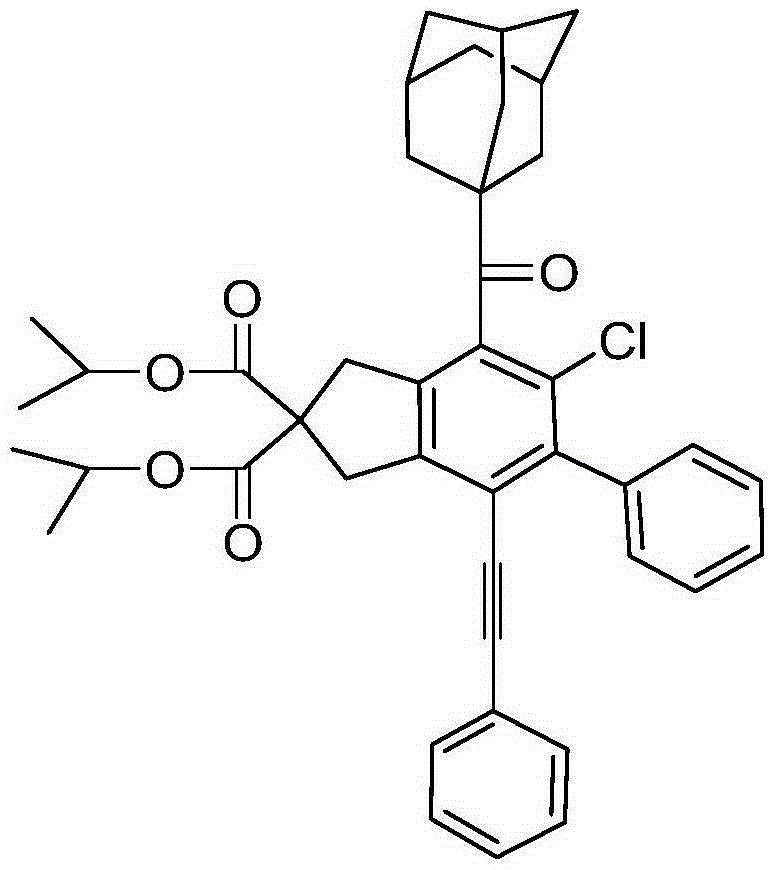 Acyl chloride and alkyne addition product and preparing method thereof