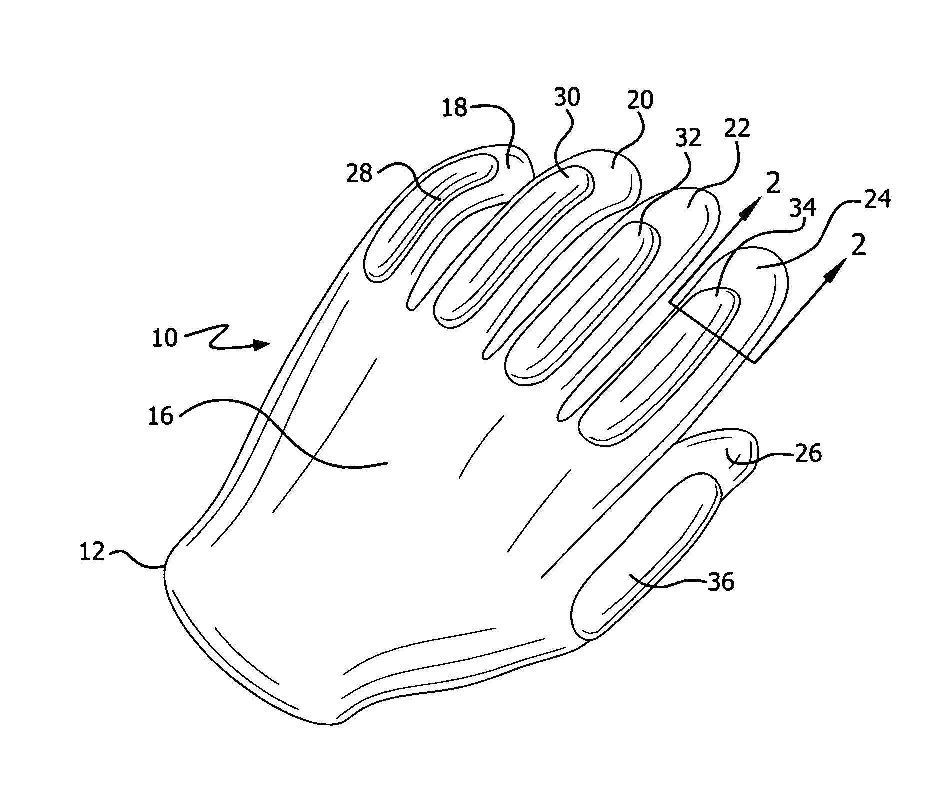 Heated disposable gloves