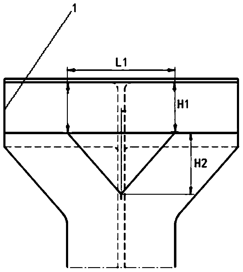 A frame beam installation method in which trailing edge strips are not separated in aircraft structure