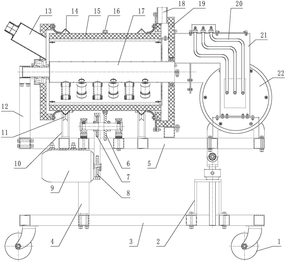 Drum Type Gas Jet Impact Dryer