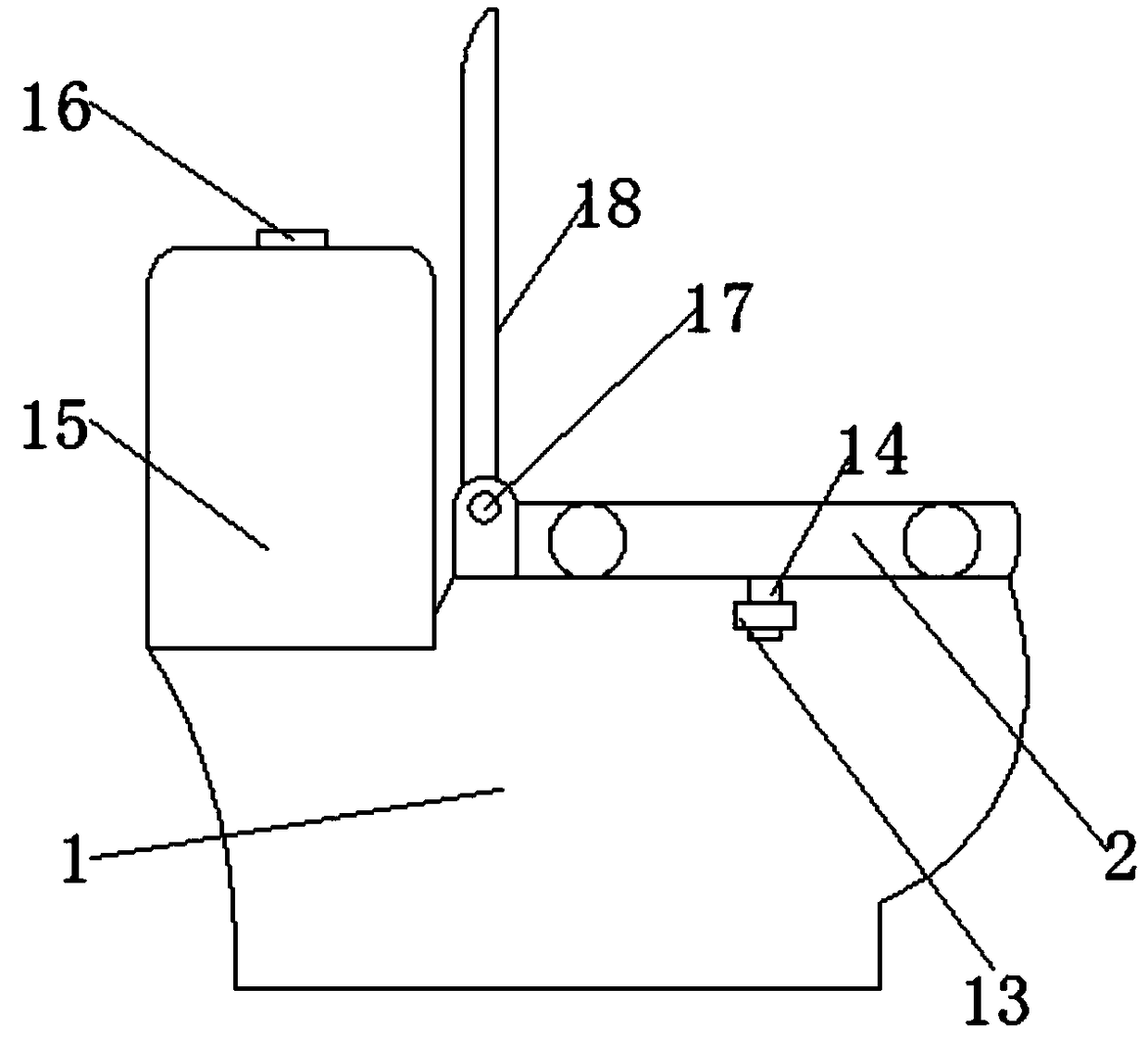 A toilet enabling adjustment of size of a seat cushion