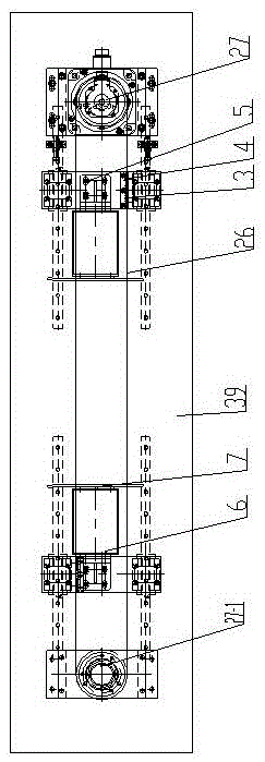 Disposable multi-piece laminated mattress 90-degree rotation mechanism and rotation method