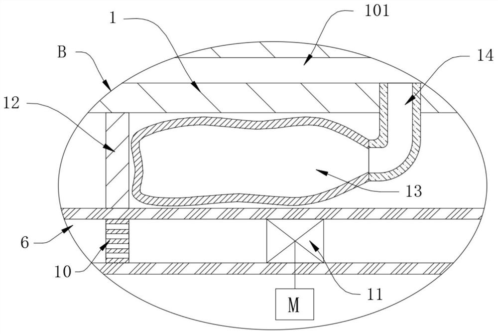 Circulating oil heat dissipation type low-noise transformer