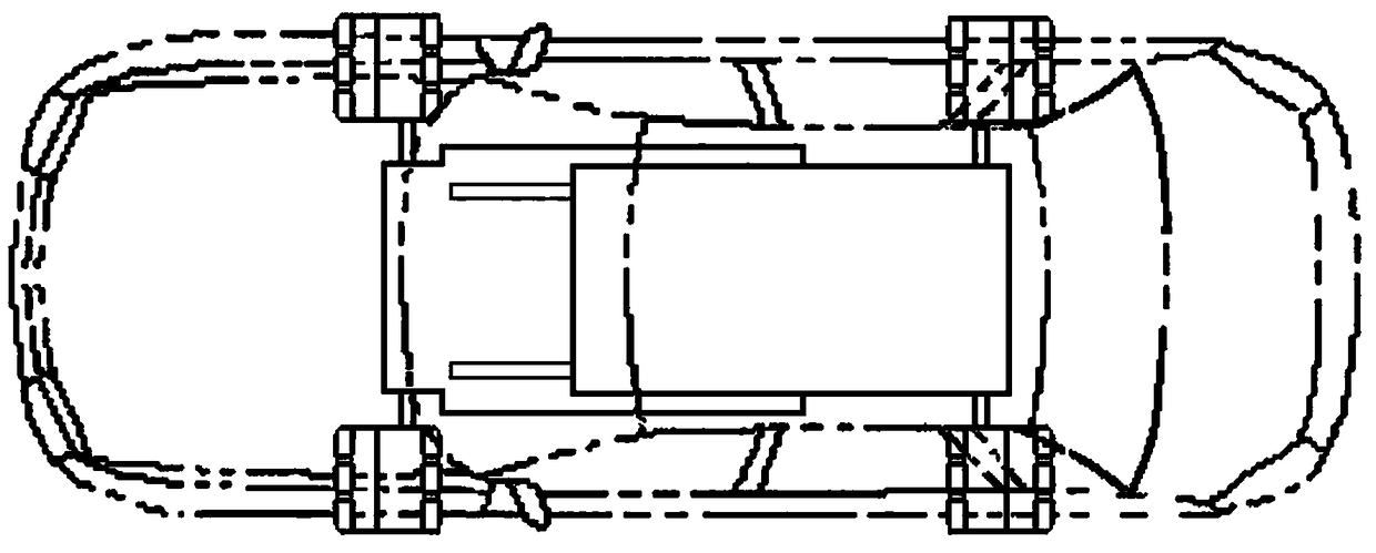Inner side roof-propping type car carrier