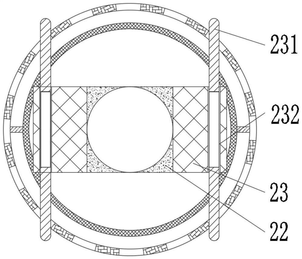 A cooling device with diversified cooling methods and timely water spraying for drill bits