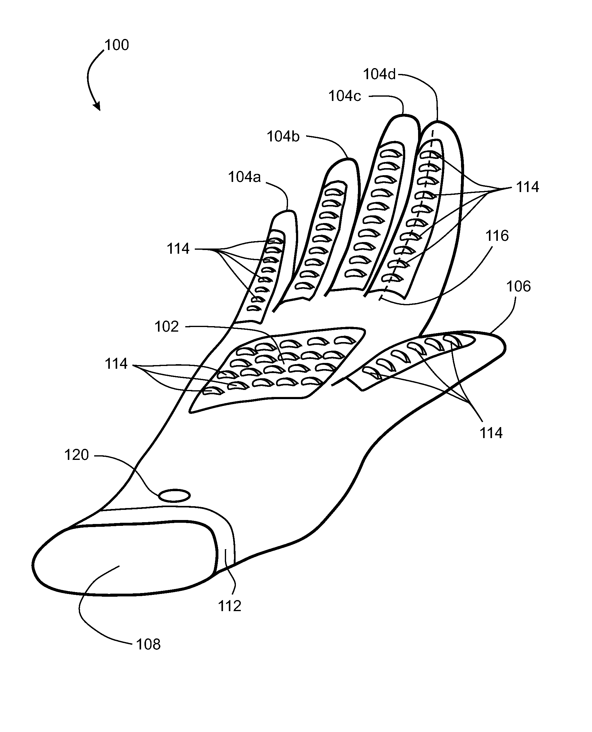 Fish Scaling, Cutting Blade Glove with Attached Knife Sharpener and Flash Light