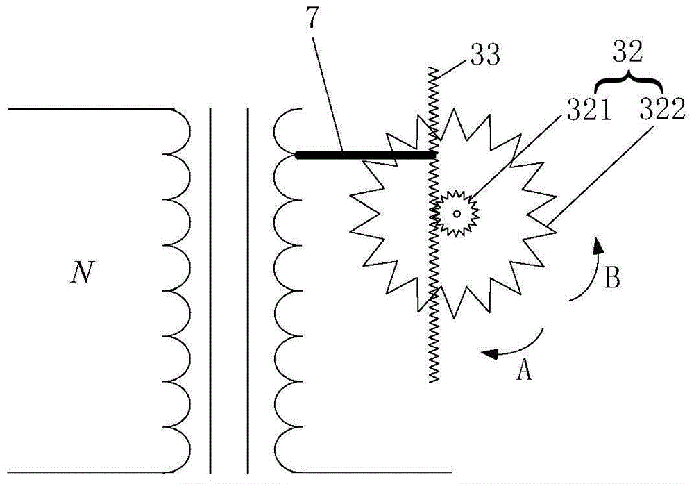 Voltage regulating control device of on-load voltage regulating transformer